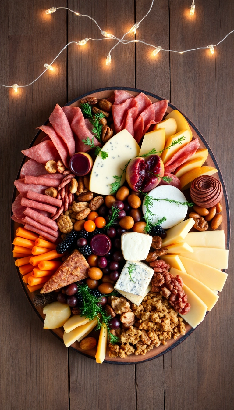 27 Christmas Dinner Party Ideas You Can’t Afford to Miss (Especially #13!) - 1. Festive Charcuterie Board