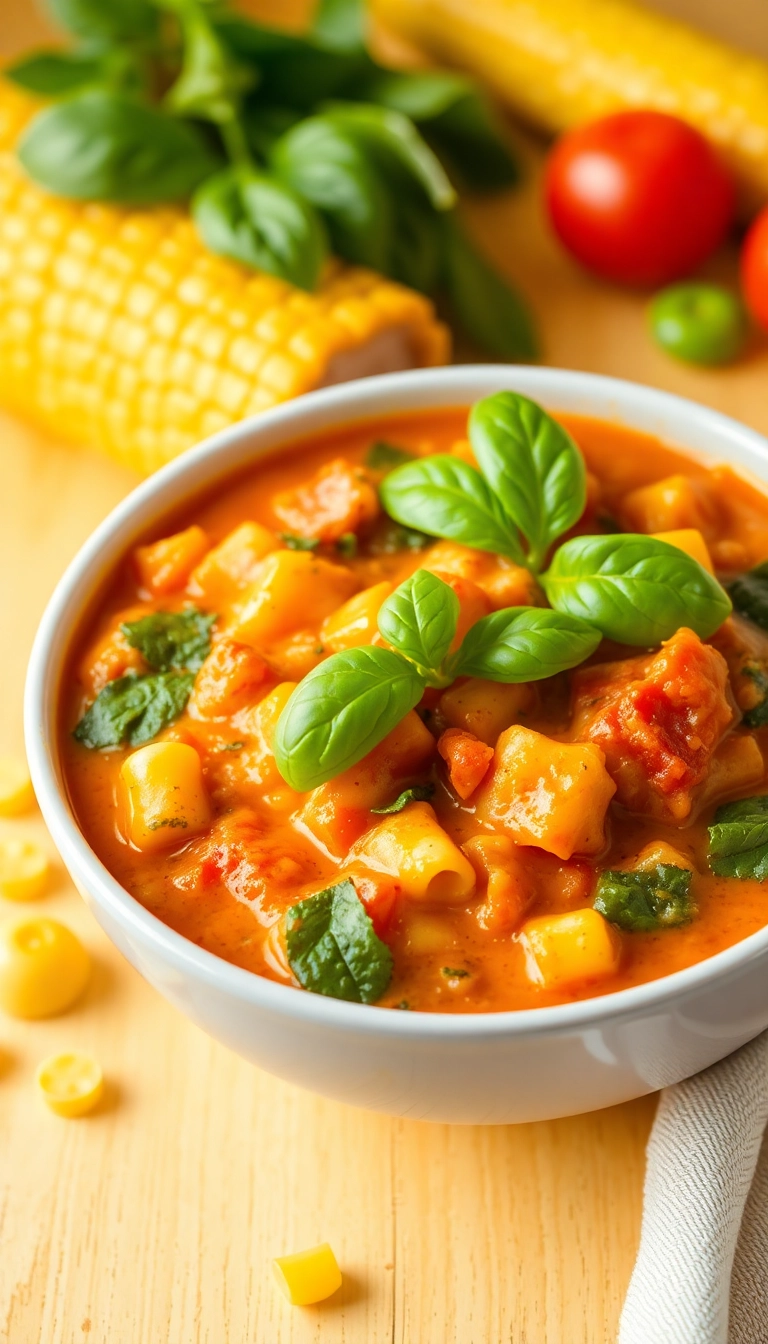 33 Lasagna Soup Ideas That Will Make You Rethink Dinner Forever! - Lasagna Soup with Corn