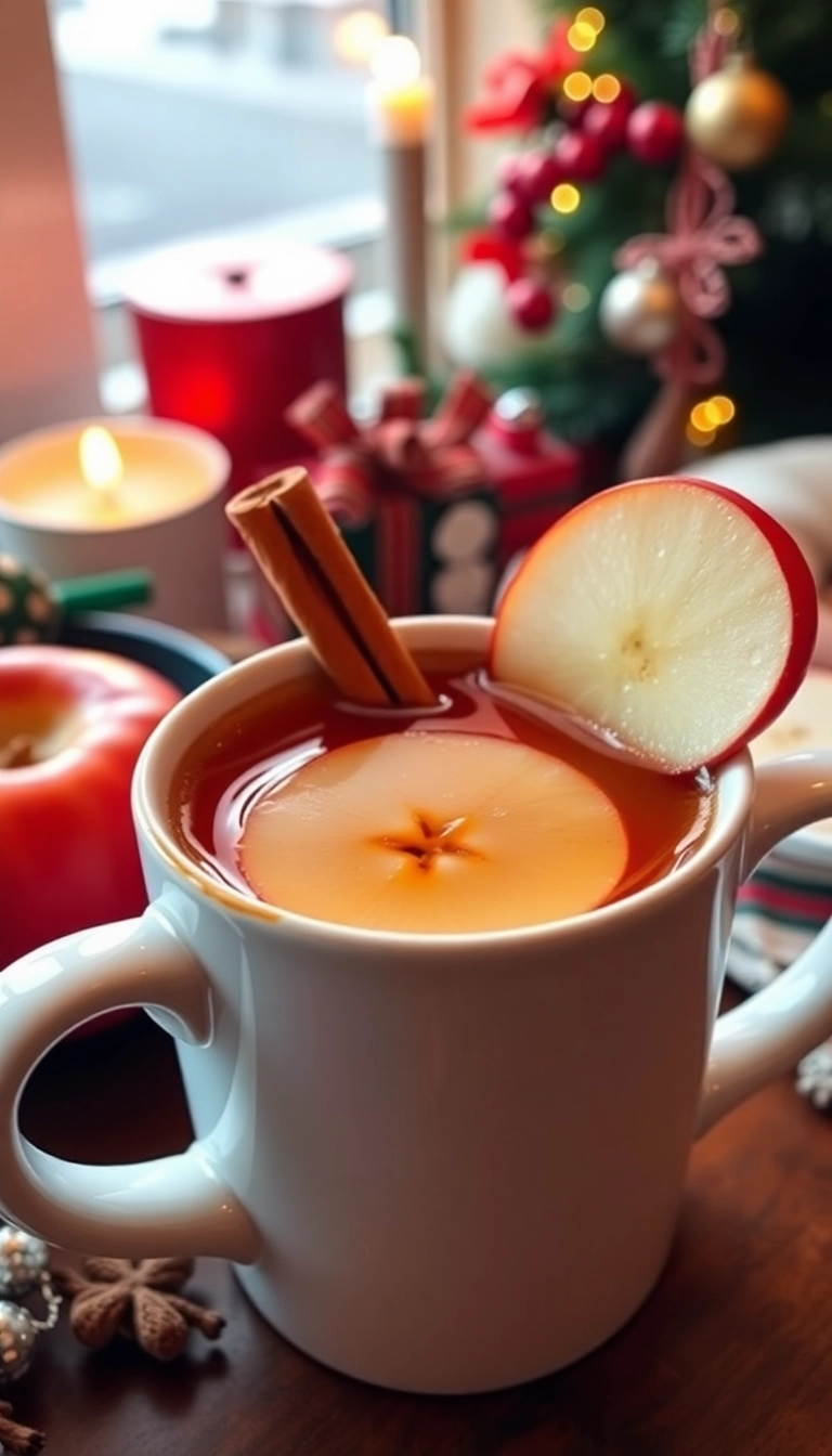 23 Winter Party Drink Ideas That'll Impress Your Guests (You Won't Believe #12!) - 12. Spiked Hot Apple Cider