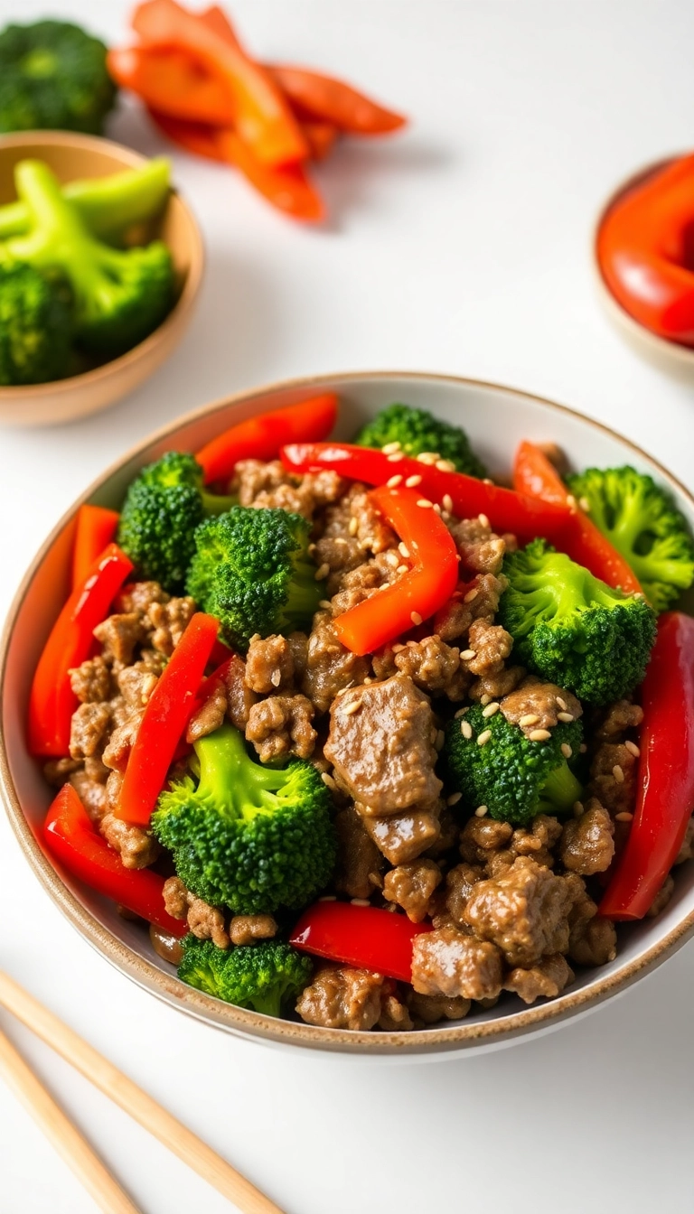 27 Healthy Ground Beef Meals You Can Feel Good About (Even #10 Is Guilt-Free!) - 4. Beef & Broccoli Stir-Fry