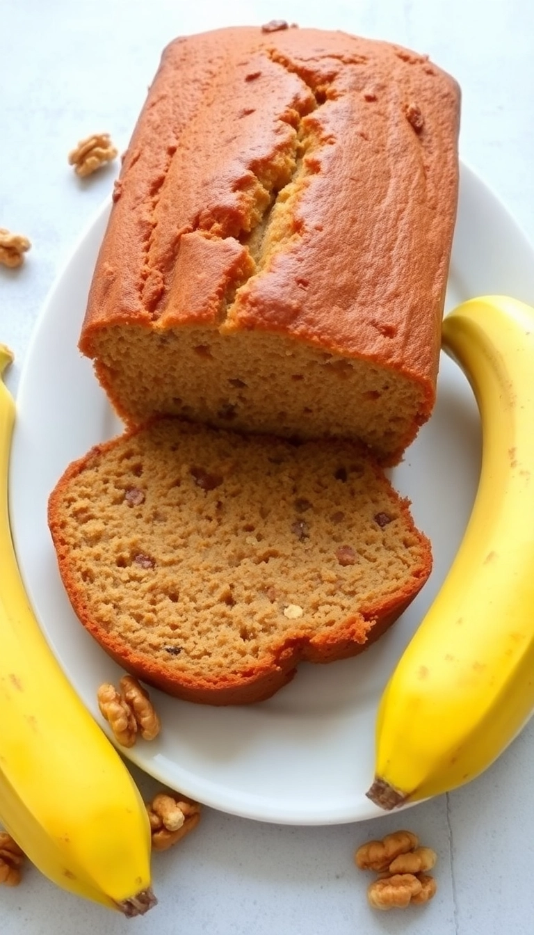 38 Fresh-Baked Bread Ideas That'll Make Your Kitchen Smell Divine! - 7. Banana Bread with Nuts