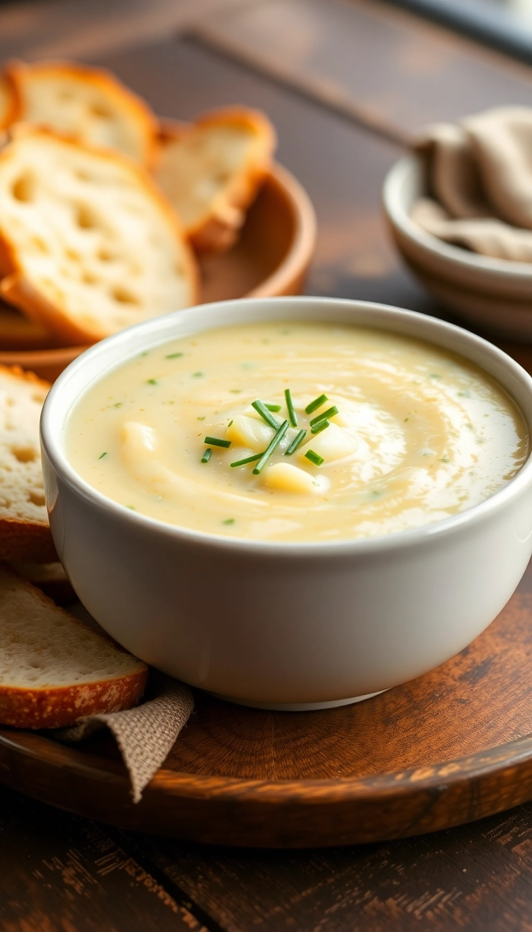 38 Soup Dinner Ideas That Will Warm Your Soul (You Won't Believe #17!) - 7. Creamy Potato and Leek Soup