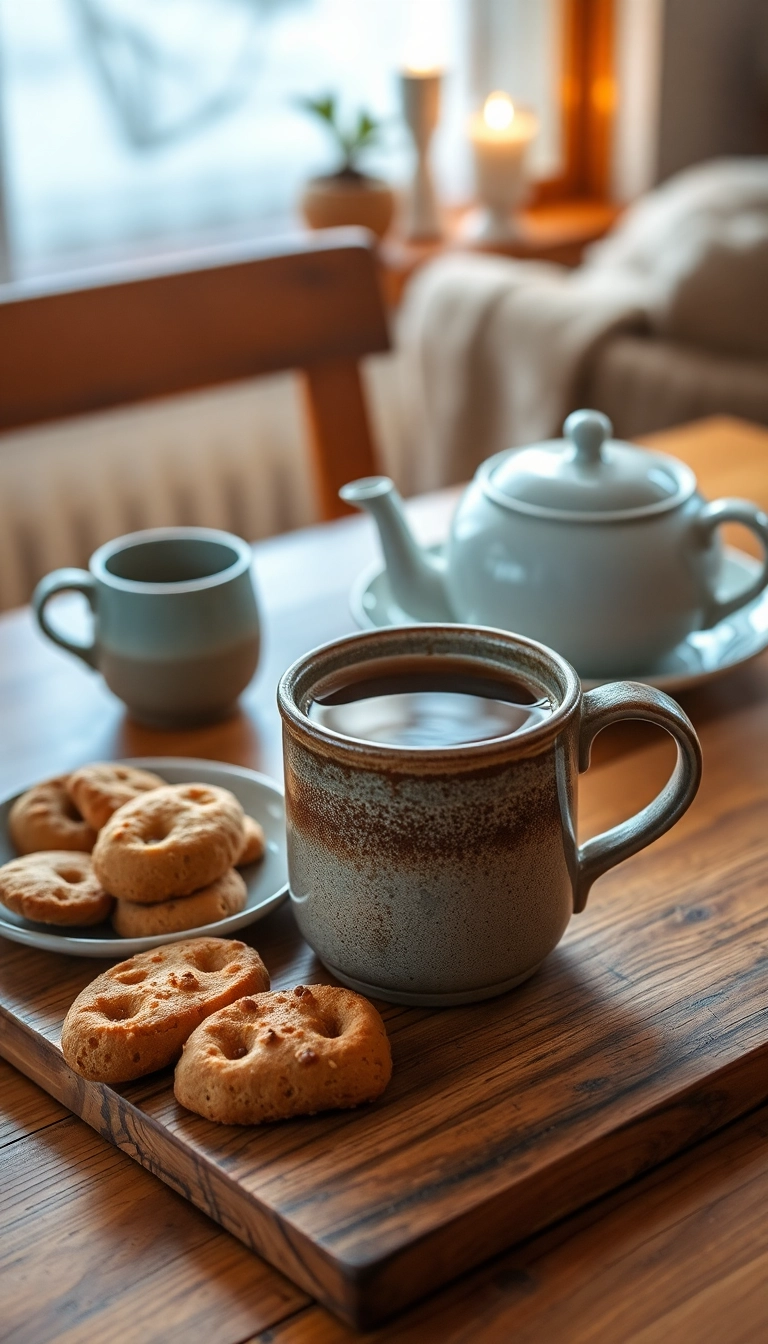 25 Perfect Dunkin Drinks Ideas to Pair with Your Favorite Snacks! - 8. Hazelnut Hot Coffee with Biscotti