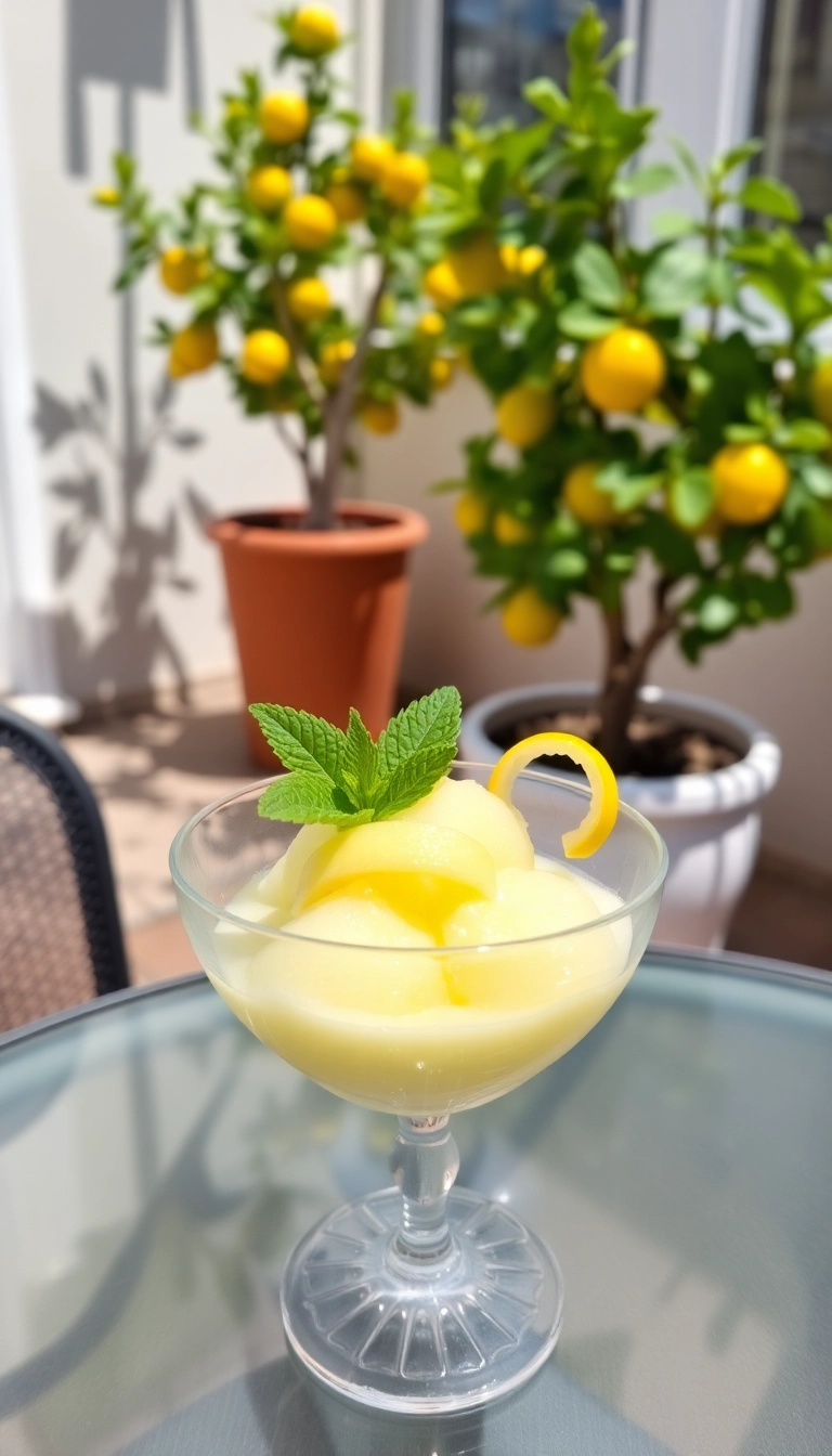 39 Irresistible Limoncello Dessert Recipes You Need to Try Right Now! - Limoncello Sorbet