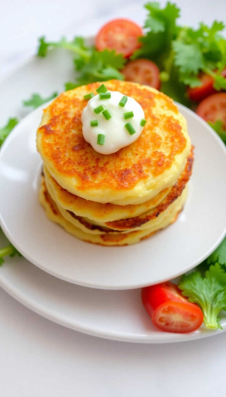 23 Hearty Mashed Potato Dinner Meals That Are Pure Comfort Food! - Mashed Potato Pancakes