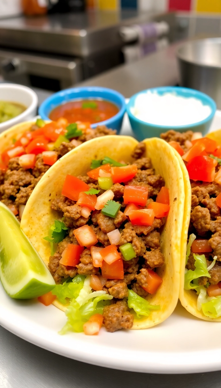 24 Quick Comfort Food Dinners That Are Perfect for Any Night (Don't Miss #4!) - 15. Classic Beef Tacos