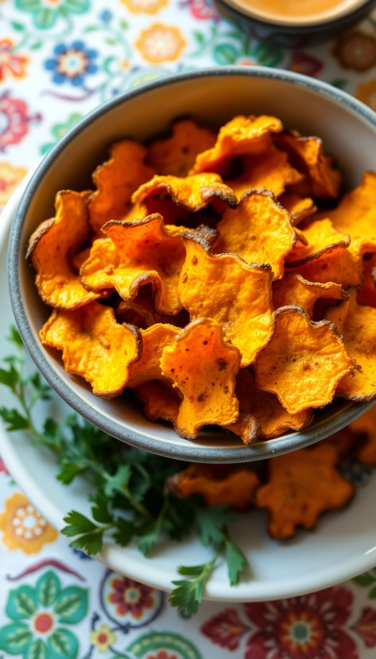 31 Irresistible Butternut Squash Recipes That Will Make You Want Seconds! - 13. Butternut Squash Chips