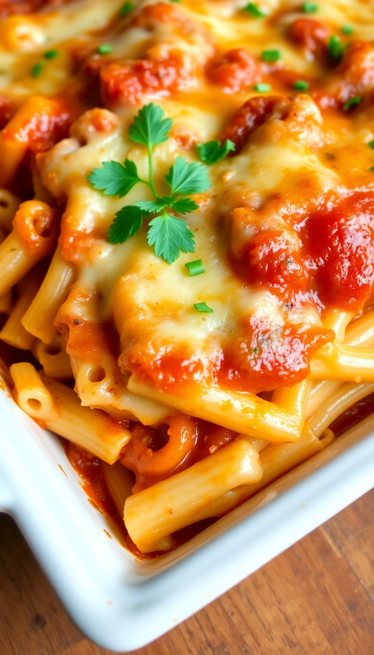 35 Easy Baked Ziti Ideas That'll Make You the Star of Dinner Night! - Classic Baked Ziti