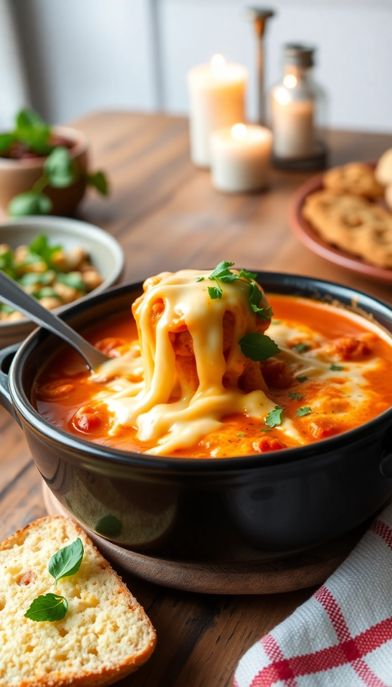 33 Lasagna Soup Ideas That Will Make You Rethink Dinner Forever! - Cheesy Lasagna Soup