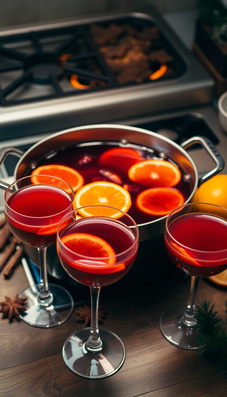 23 Winter Party Drink Ideas That'll Impress Your Guests (You Won't Believe #12!) - 7. Mulled Wine