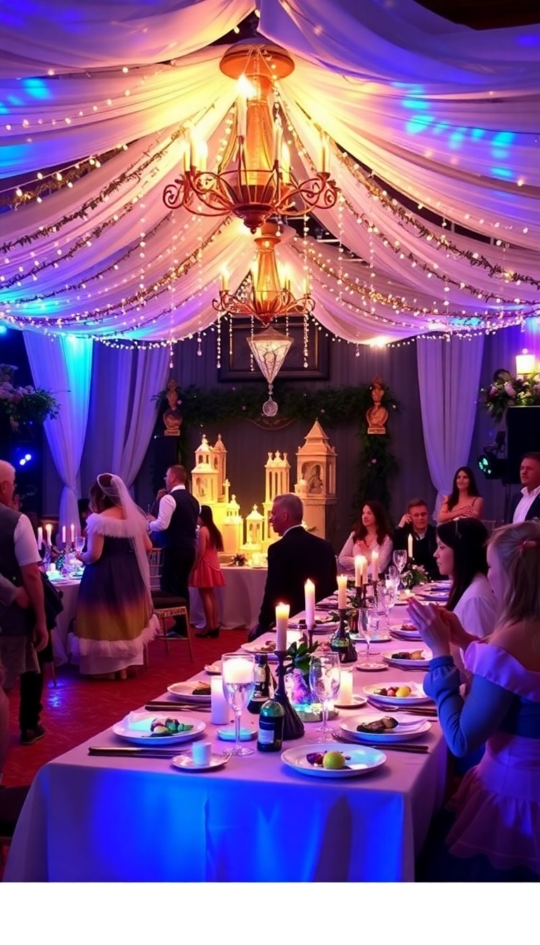 25 Unforgettable Birthday Dinner Party Ideas That Will Wow Your Guests! - 15. Whimsical Fairy Tale Dinner