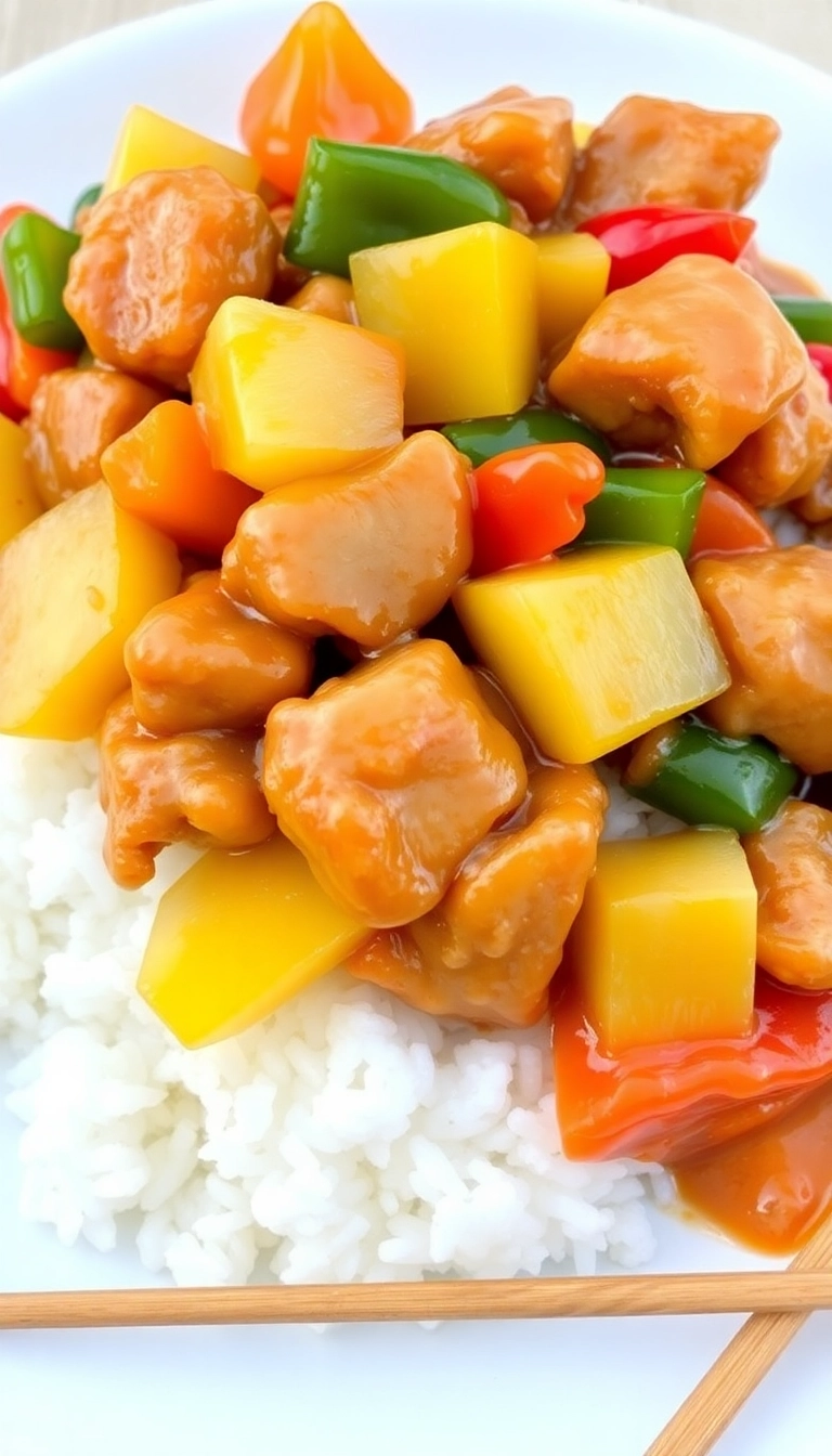 24 Quick Comfort Food Dinners That Are Perfect for Any Night (Don't Miss #4!) - 11. Sweet and Sour Pork