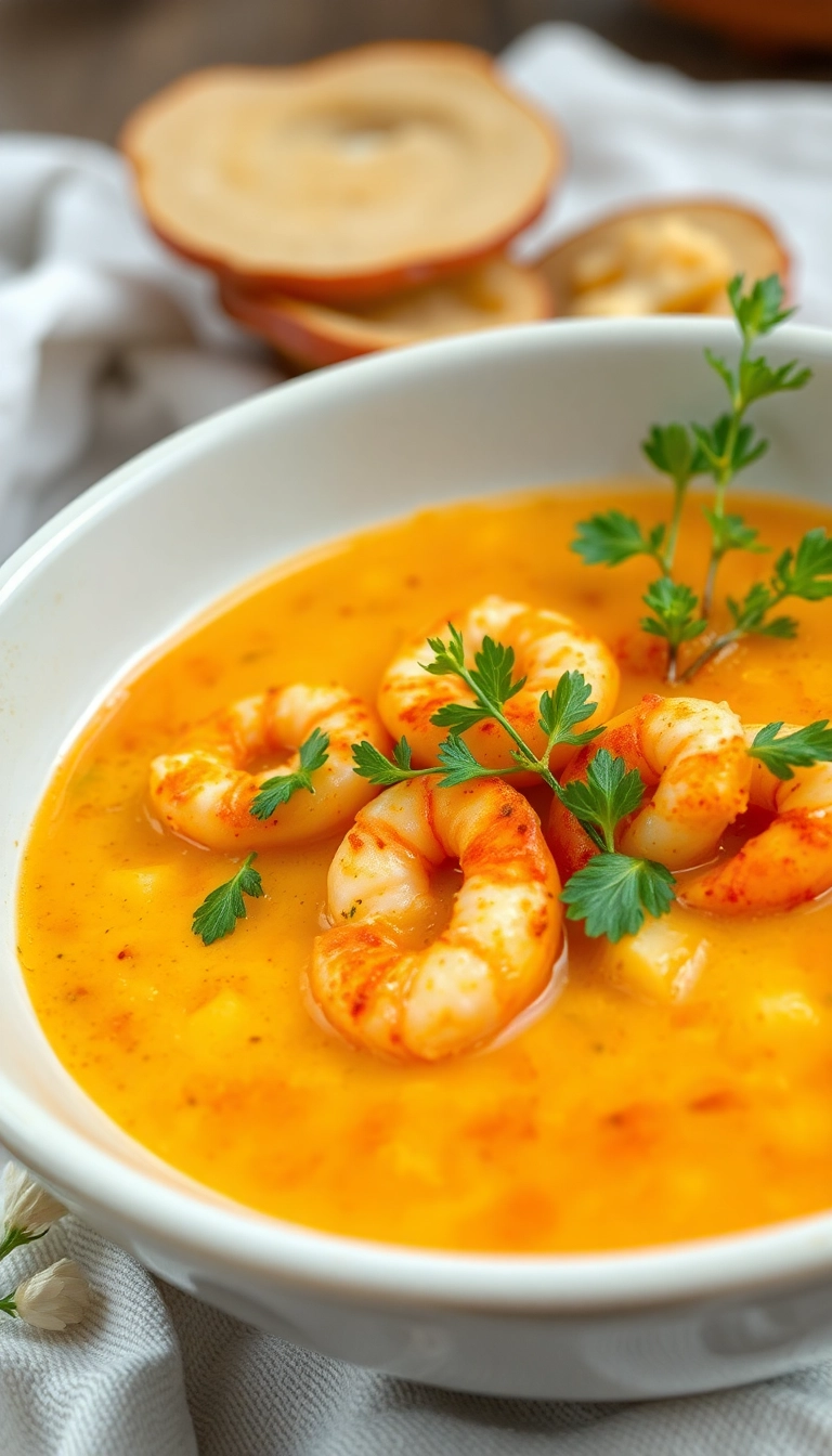 31 Spicy Potato Soup Recipes That'll Kick Your Taste Buds into High Gear (Don't Miss #7!) - 17. Spicy Potato Chowder with Shrimp