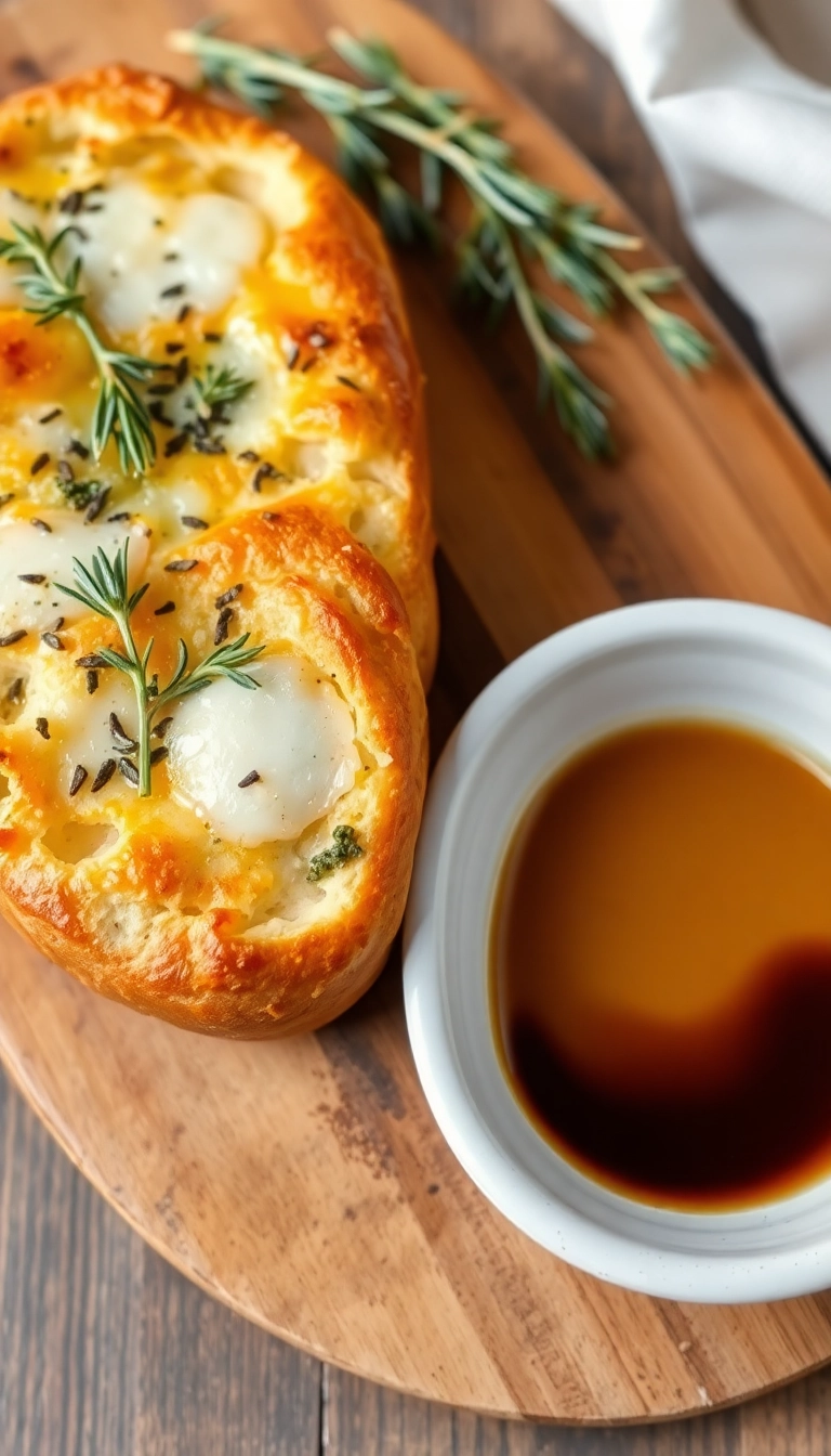 38 Fresh-Baked Bread Ideas That'll Make Your Kitchen Smell Divine! - 3. Herb and Cheese Focaccia