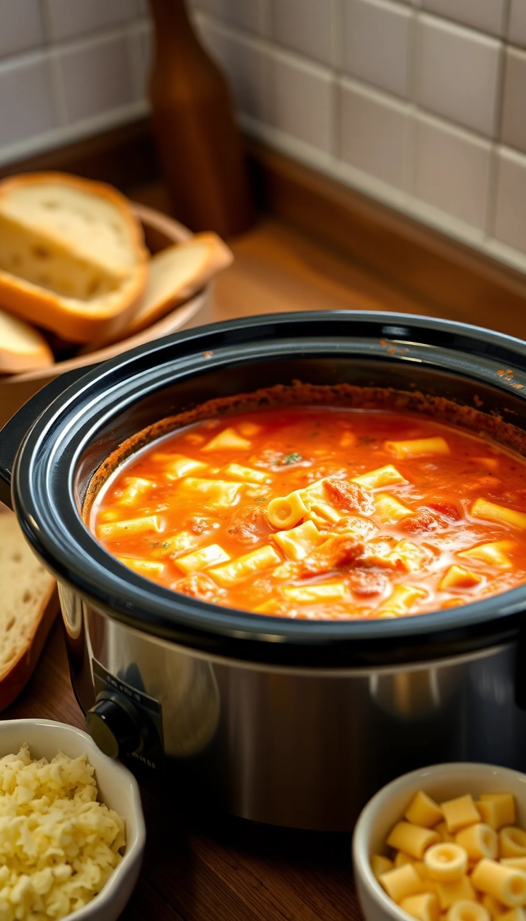 33 Lasagna Soup Ideas That Will Make You Rethink Dinner Forever! - Slow Cooker Lasagna Soup