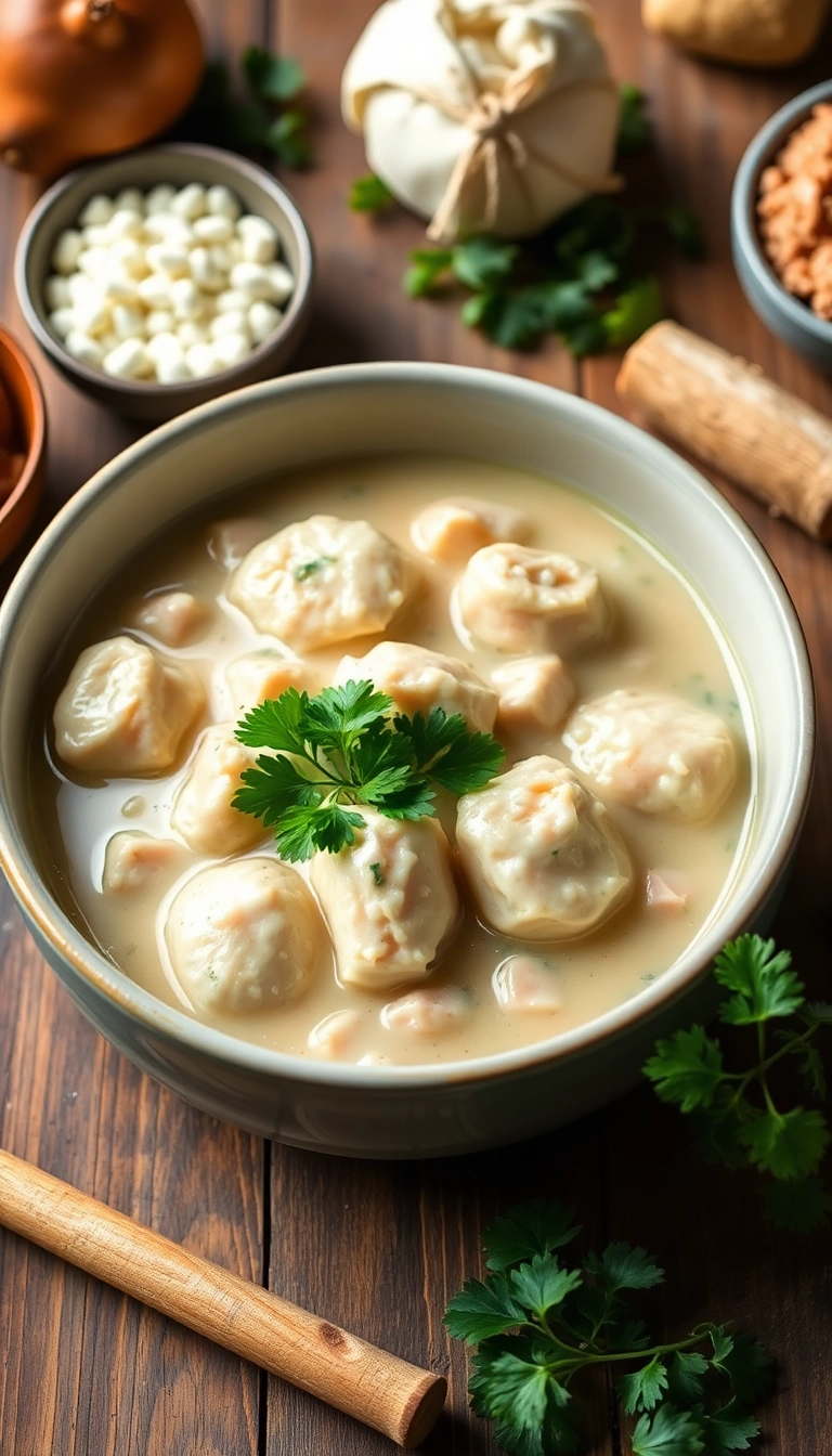 22 Easy Chicken and Dumplings Recipes Everyone Will Love (You Won't Believe #12!) - Classic Southern Chicken and Dumplings