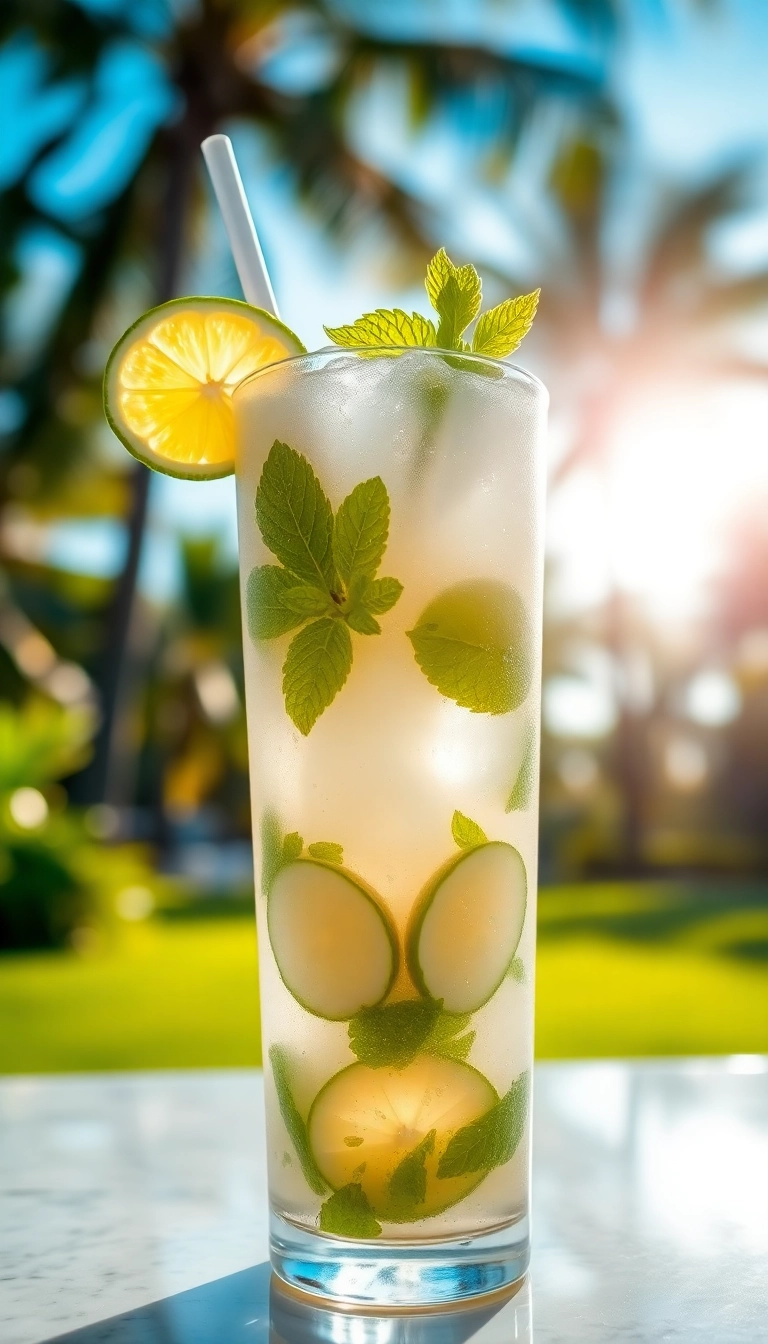 26 Best 7 Brew Drinks Ideas You Can Make at Home (Don’t Miss #1!) - 9. Coconut Water Mojito