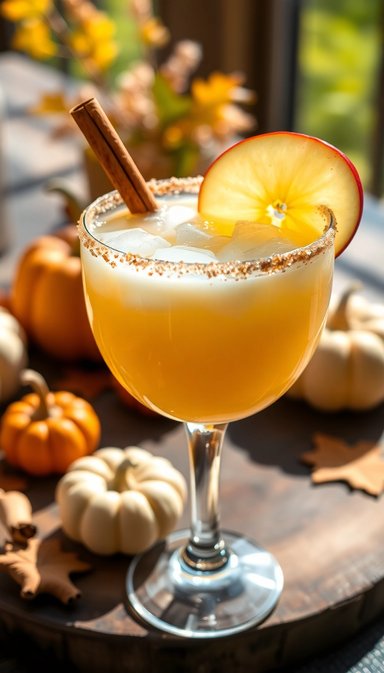 33 Apple Cider Margarita Ideas That Will Steal the Show at Your Next Party! - Classic Apple Cider Margarita