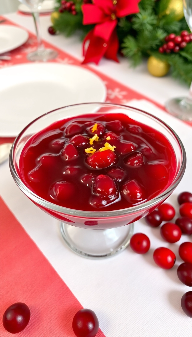 22 Christmas Eve Dinner Ideas That’ll Make You the Star of the Holiday Feast! - 8. Festive Cranberry Sauce