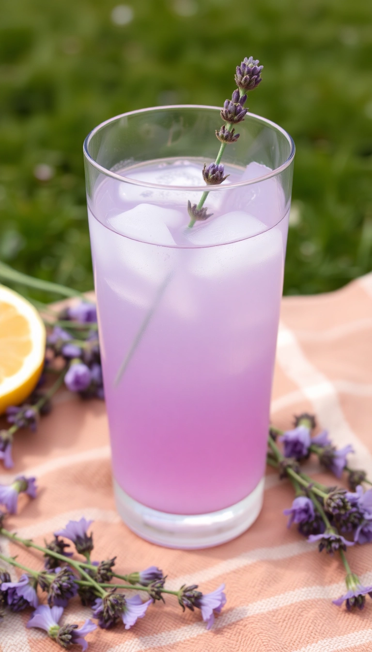 24 Yummy Top Mocktails Ideas That Will Make You Forget About Cocktails! - 6. Lavender Lemonade