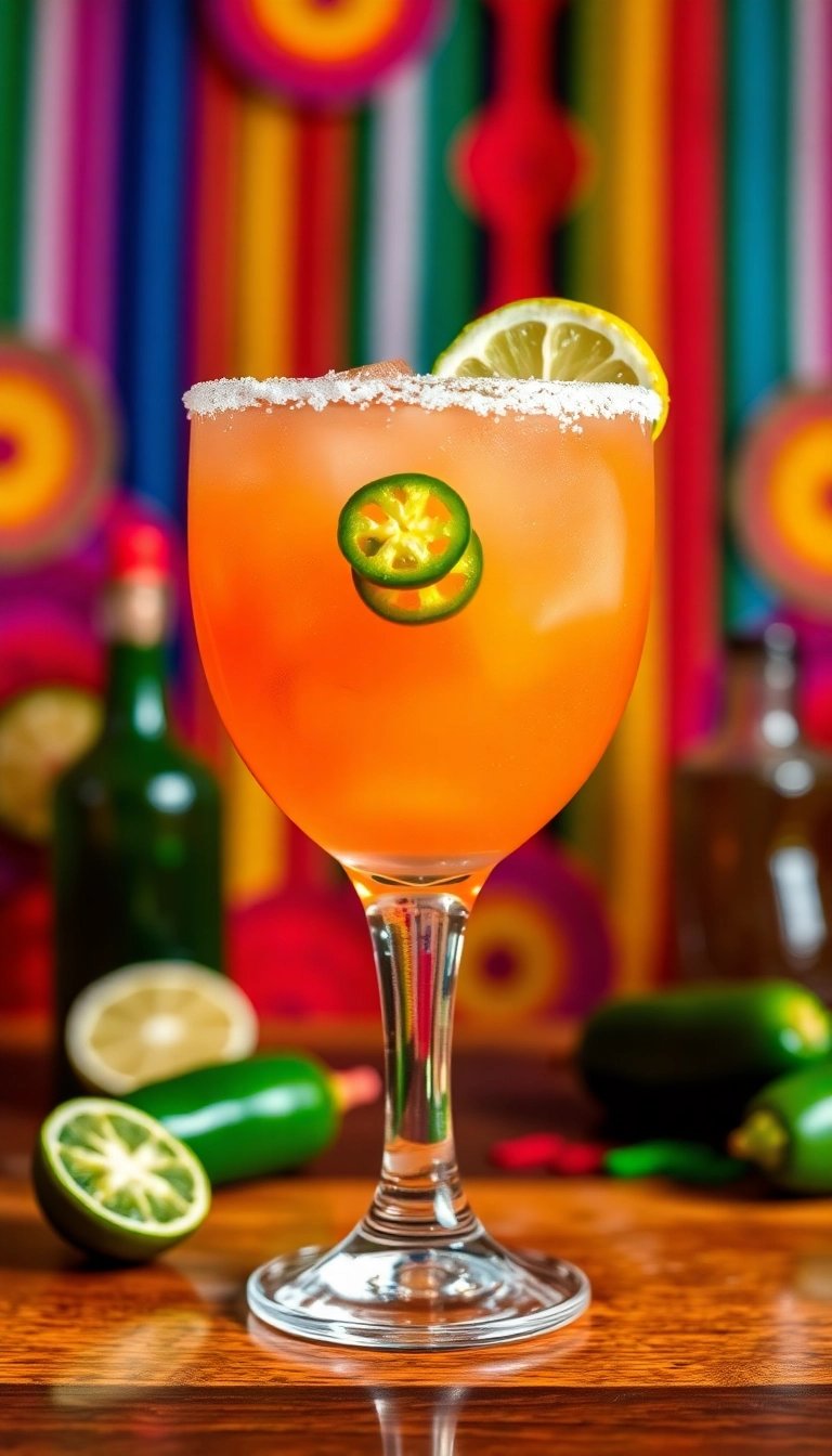 26 Best 7 Brew Drinks Ideas You Can Make at Home (Don’t Miss #1!) - 19. Spicy Jalapeño Margarita