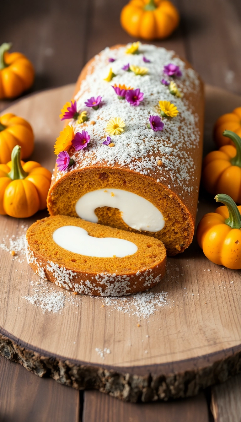 31 Must-Try Libby's Pumpkin Roll Ideas for Pumpkin Lovers! - Vegan Pumpkin Roll