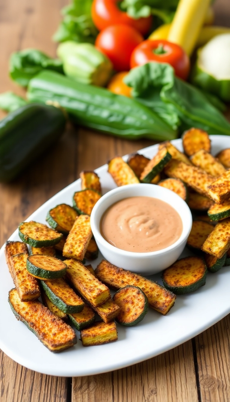 22 Easy DIY Party Finger Food Ideas That Will Wow Your Guests! - 17. Zucchini Fries