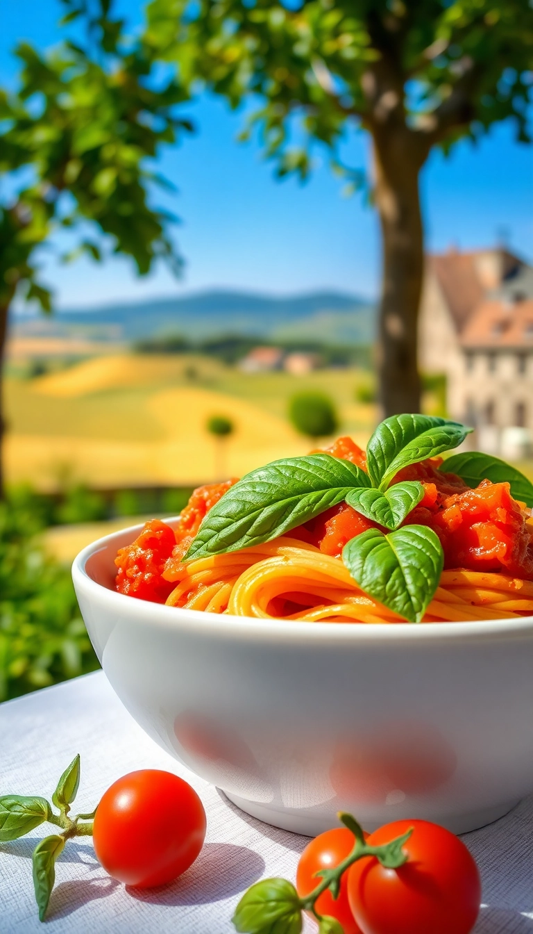 28 Delicious Creamy Pasta Dishes to Make Your Evenings Extra Cozy! - 5. Creamy Tomato Basil Pasta