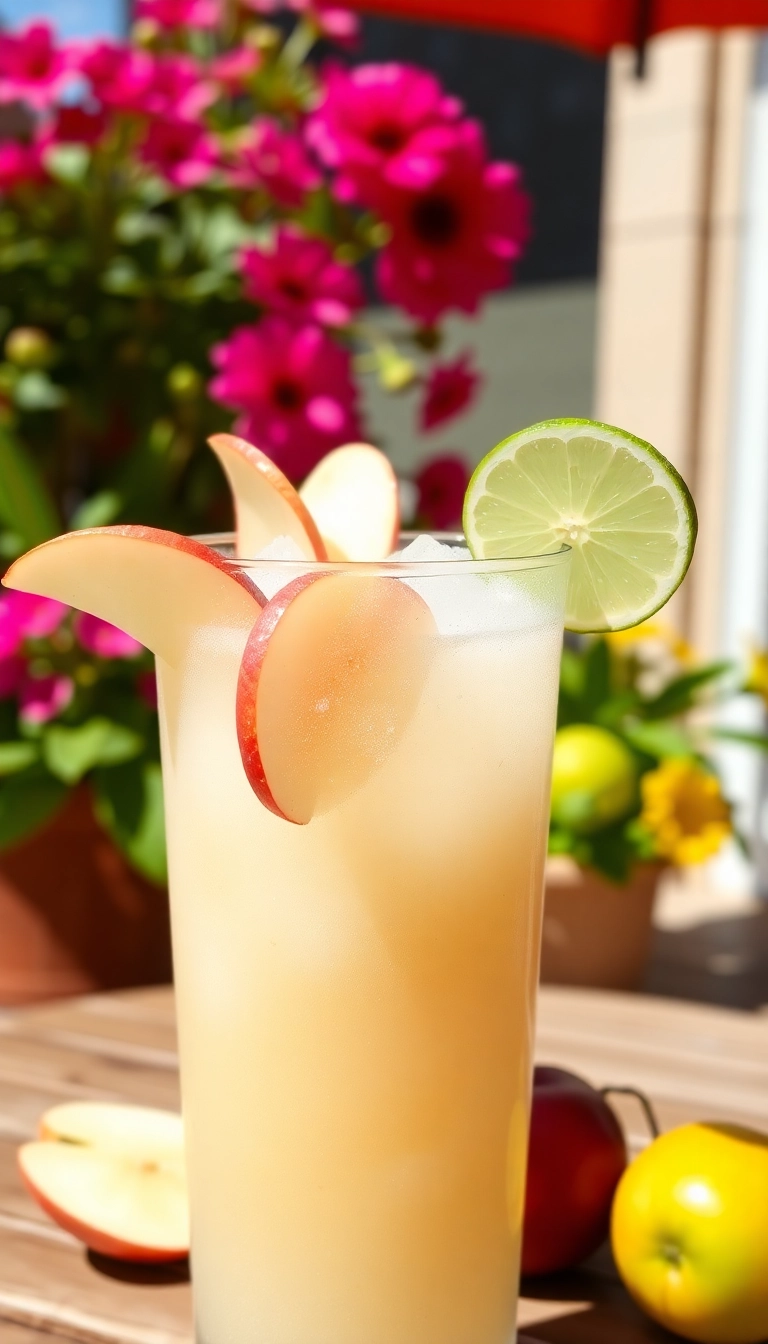 33 Apple Cider Margarita Ideas That Will Steal the Show at Your Next Party! - Frozen Apple Cider Margarita