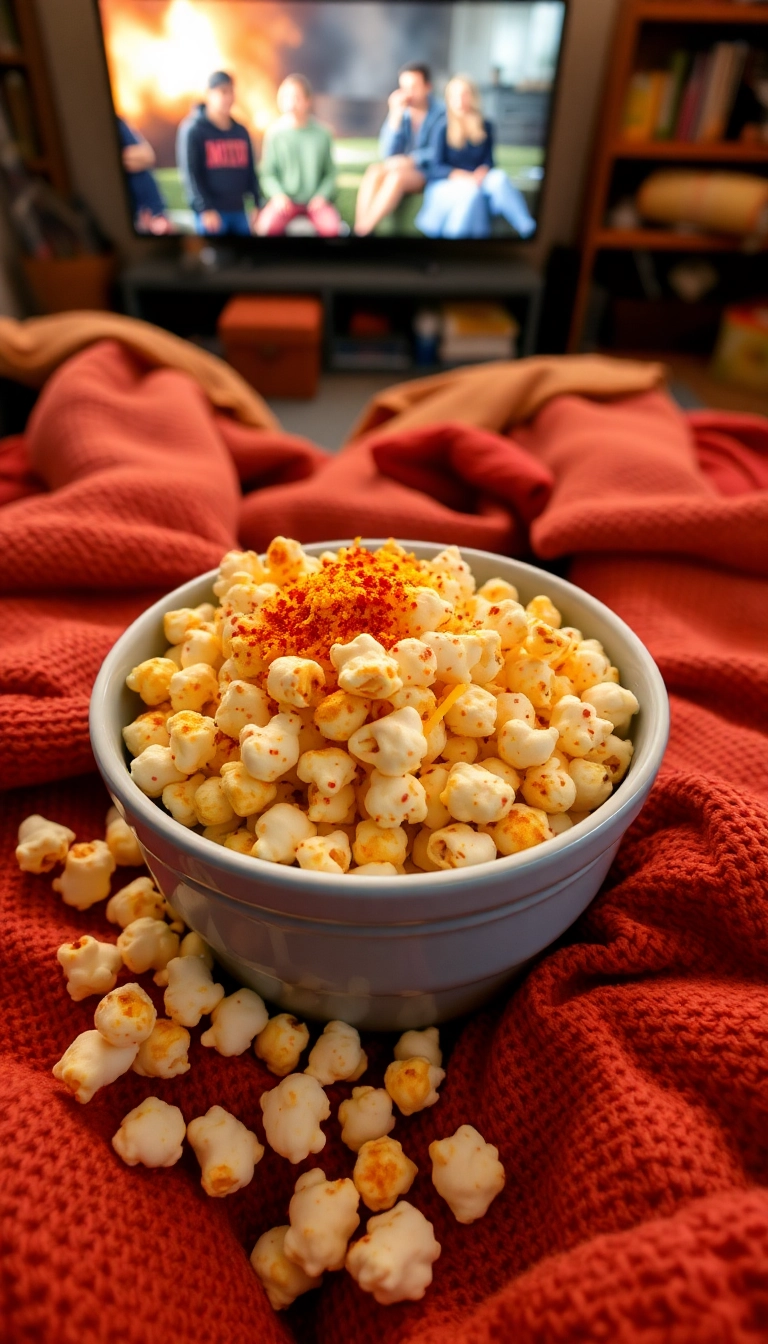 24 Spicy Snack Ideas That Will Make Your Munchies Go Wild! - 5. Spicy Popcorn