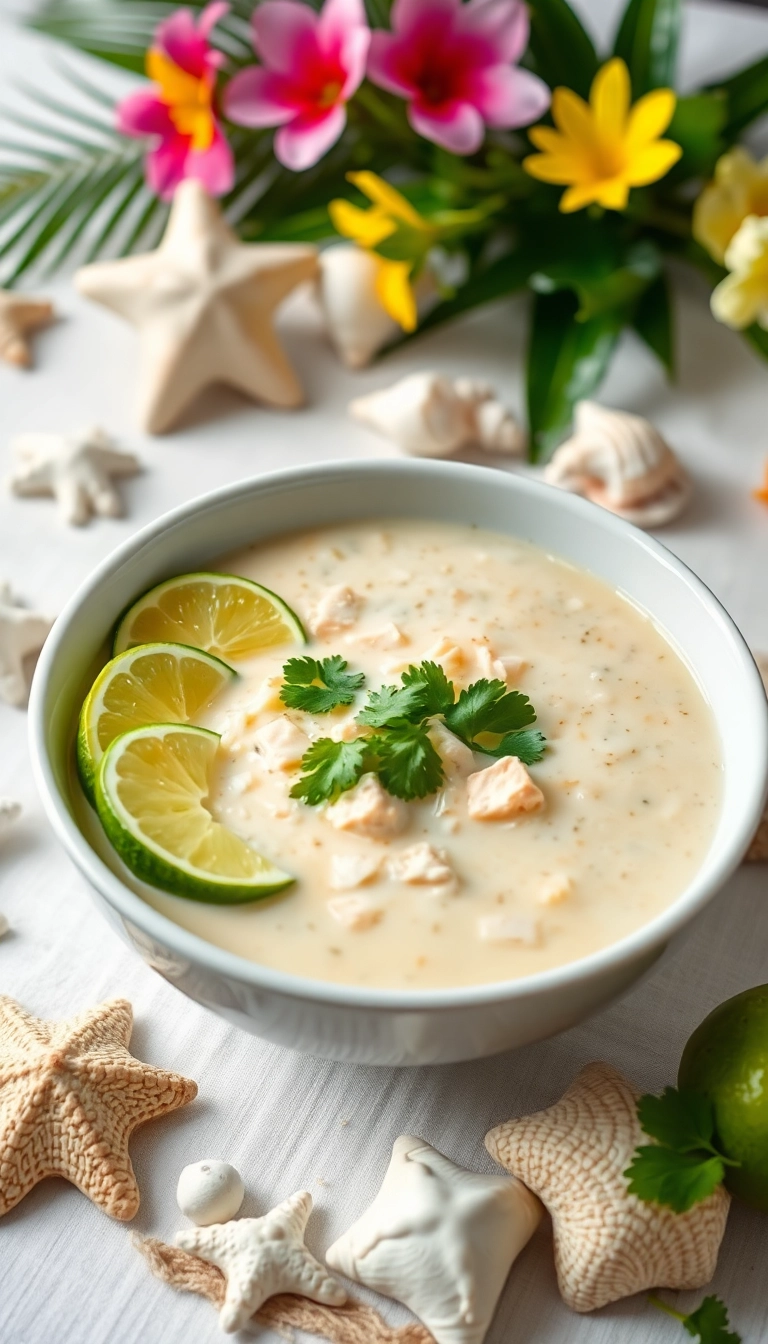 23 Family-Friendly White Chicken Chili Stove Top Meals Everyone Will Love! - Coconut Milk White Chicken Chili