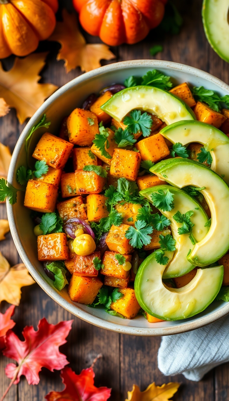 30 Cozy Butternut Squash Salad Ideas That Will Warm Your Heart! - Butternut Squash & Corn Salad