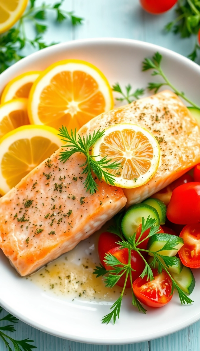 26 Quick and Easy Salmon Recipes for Dinner – Ready in 30 Minutes or Less! - 2. Lemon Dill Salmon