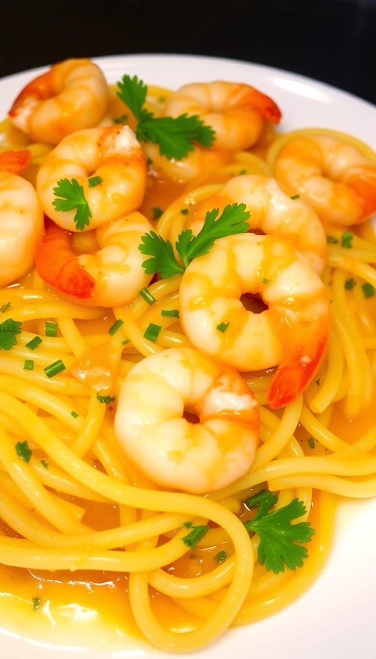 24 Hearty Winter Dinner Ideas That Will Make You Forget the Chill (Trust Us, #5 Is a Must-Try!) - 18. Garlic Butter Shrimp Pasta