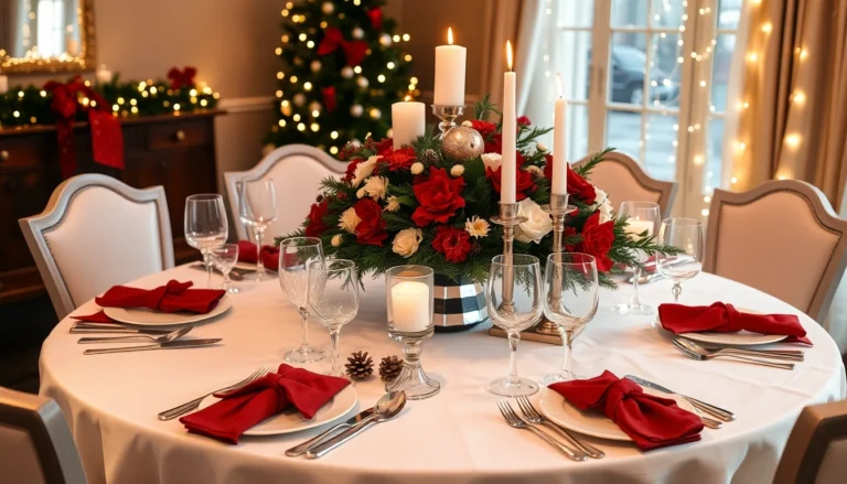 25 Christmas Dinner Table Settings Ideas That Will Wow Your Guests (You Won’t Believe #12!)