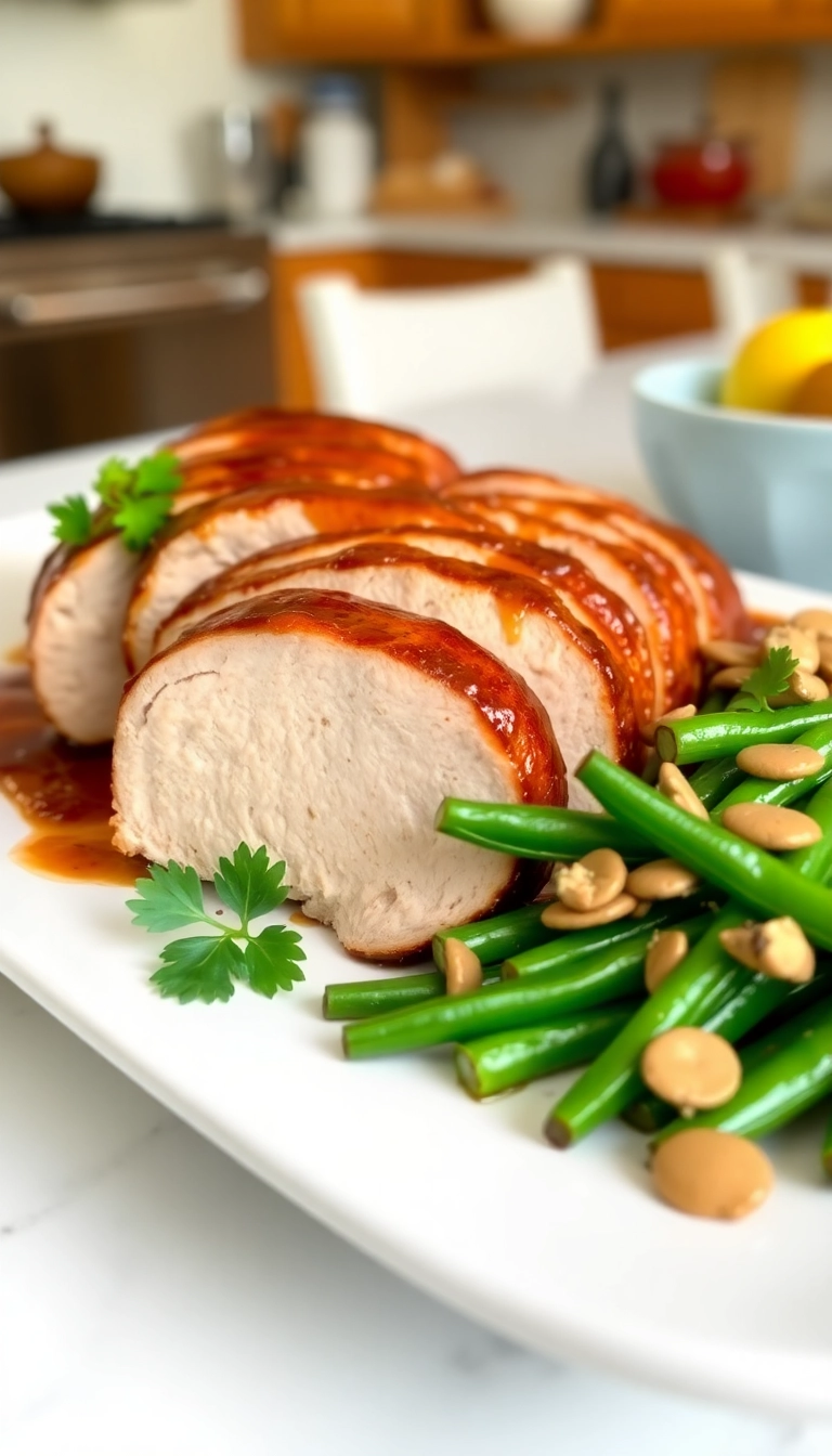 30 Juicy Roasted Meat Recipes Perfect for Your Next Dinner Party! - Maple-Glazed Pork Tenderloin