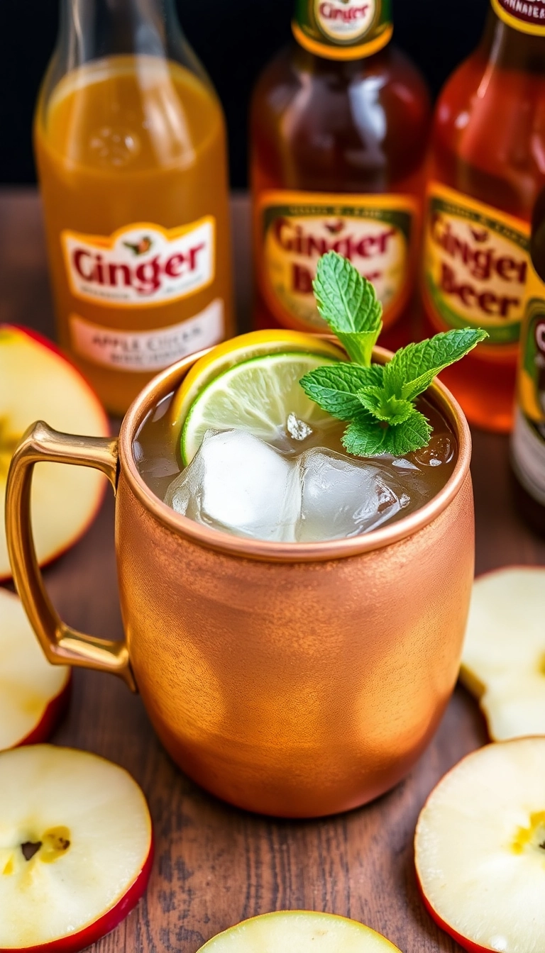 30 Spiked Apple Cider Ideas That Will Steal the Show at Your Next Party! - Apple Cider Mule