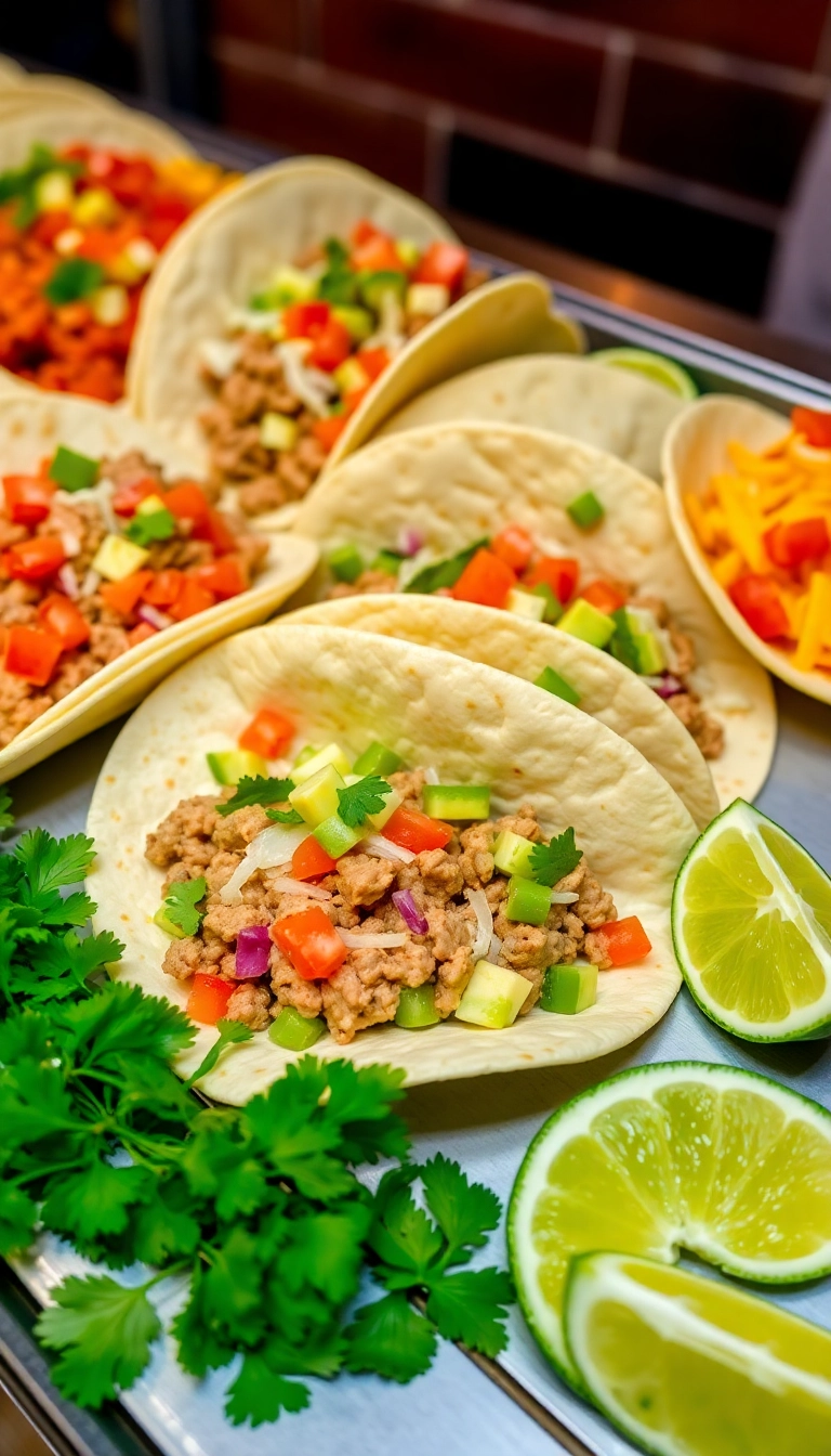 25 Easy Turkey Dinner Ideas That Are Perfect for Busy Weeknights! - 1. Turkey Tacos