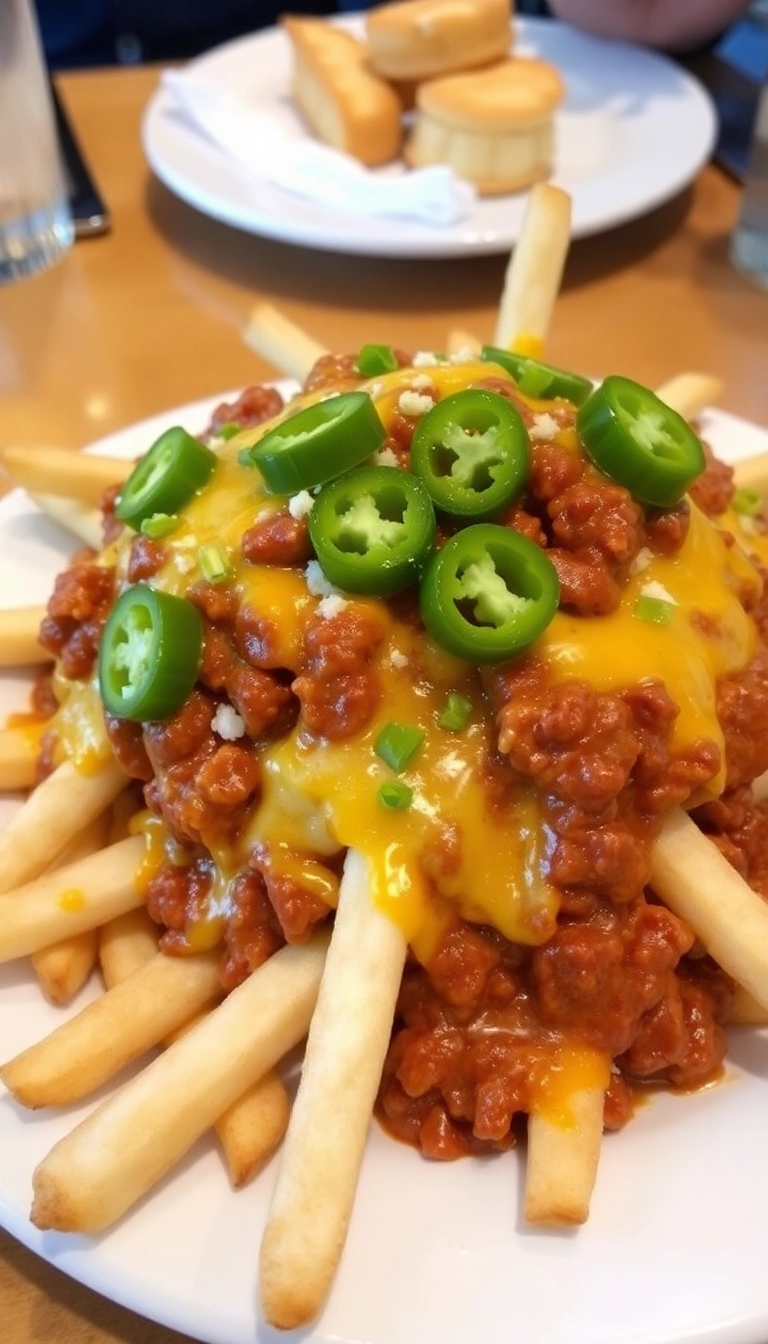 24 Quick Comfort Food Dinners That Are Perfect for Any Night (Don't Miss #4!) - 22. Chili Cheese Fries