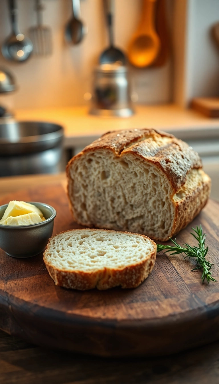 22 Homemade Bread Recipes That Bring Comfort to Your Dinner Table (#3 Is a Must-Try!) - 1. Classic Sourdough Bread