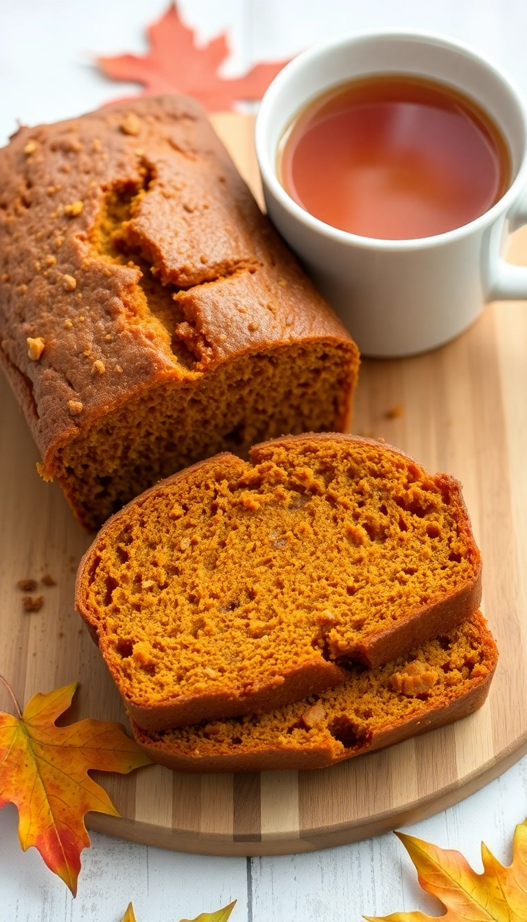 22 Homemade Bread Recipes That Bring Comfort to Your Dinner Table (#3 Is a Must-Try!) - 8. Pumpkin Bread