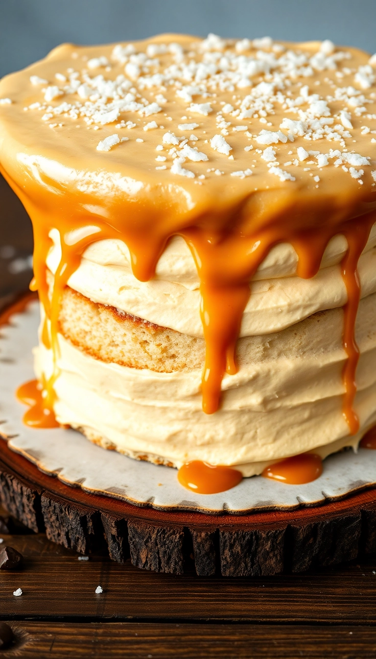 34 Scorpio Birthday Cakes to Celebrate Your Inner Scorpio (Check Out #8!) - 17. Salted Caramel Cake