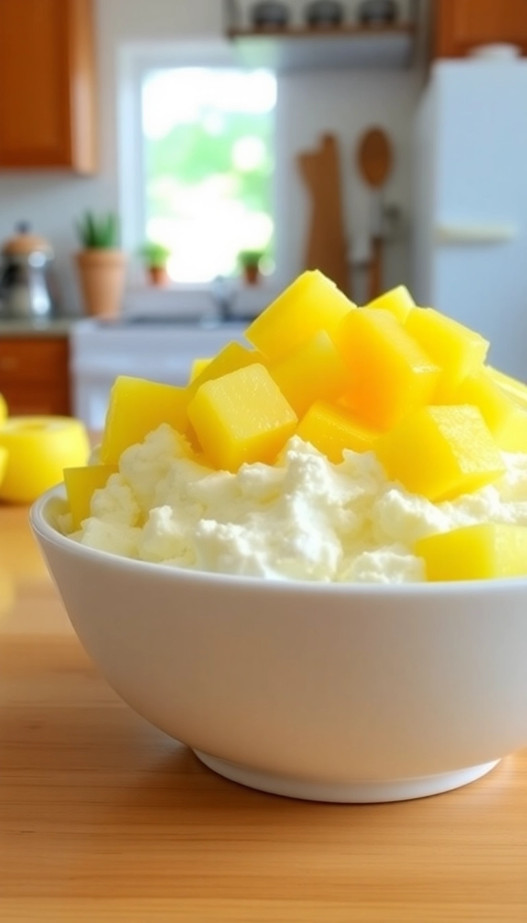 23 Nutritious Toddler Snacks You Can Whip Up in Minutes (Your Kids Will Love #7!) - 10. Cottage Cheese with Pineapple