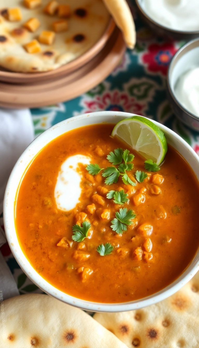 37 Cozy Winter Soup Ideas That'll Warm You Up from the Inside Out! - 9. Curried Lentil Soup