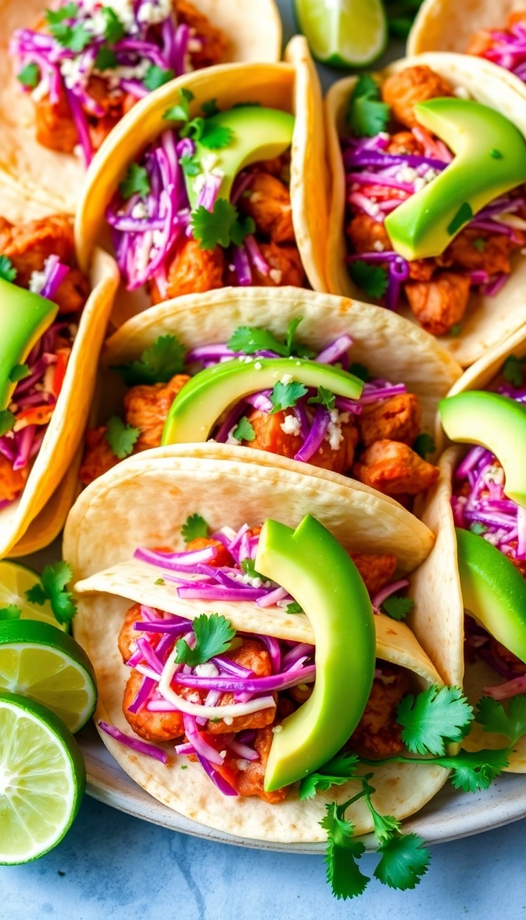 28 Mouthwatering BBQ Chicken Ideas You Can Make at Home (You Won't Believe #14!) - 7. BBQ Chicken Tacos