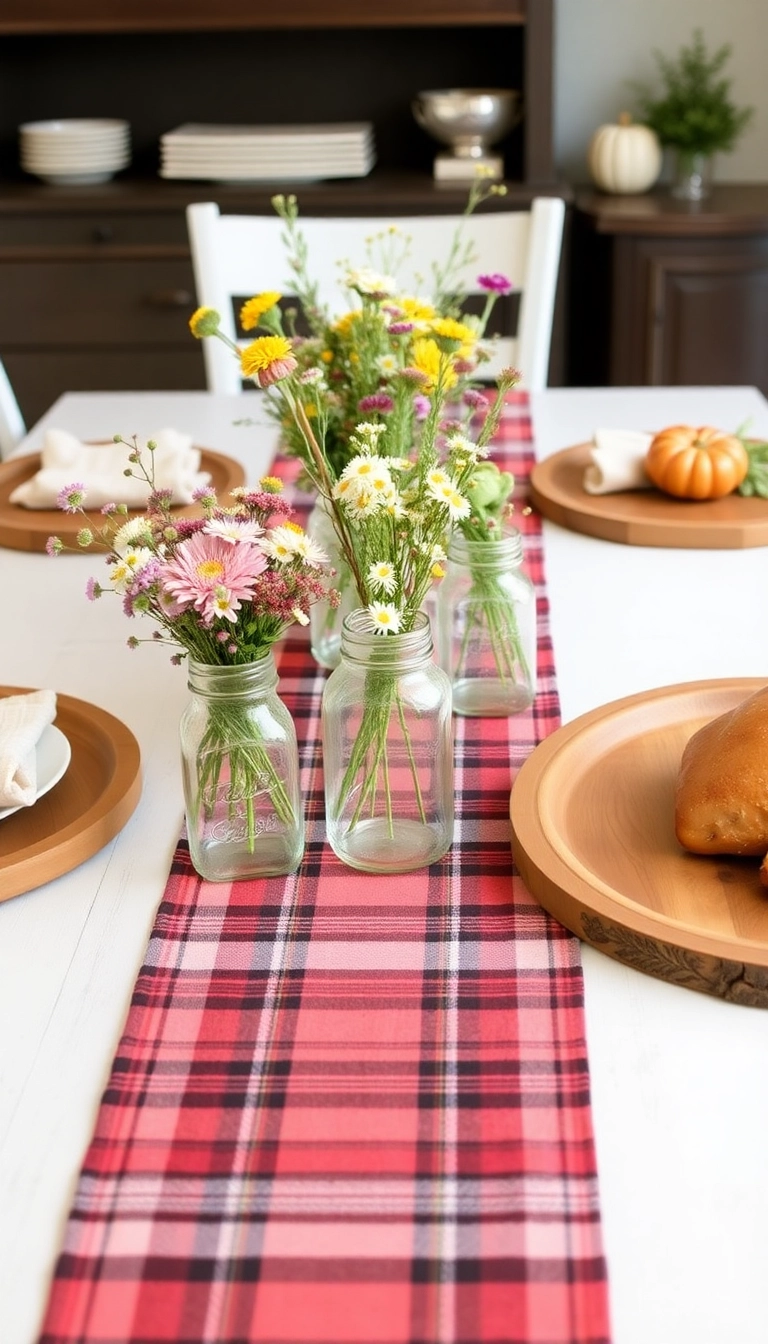 26 Stunning Thanksgiving Dinner Table Setting Ideas That Will Elevate Your Holiday Experience! - 8. Farmhouse Fresh