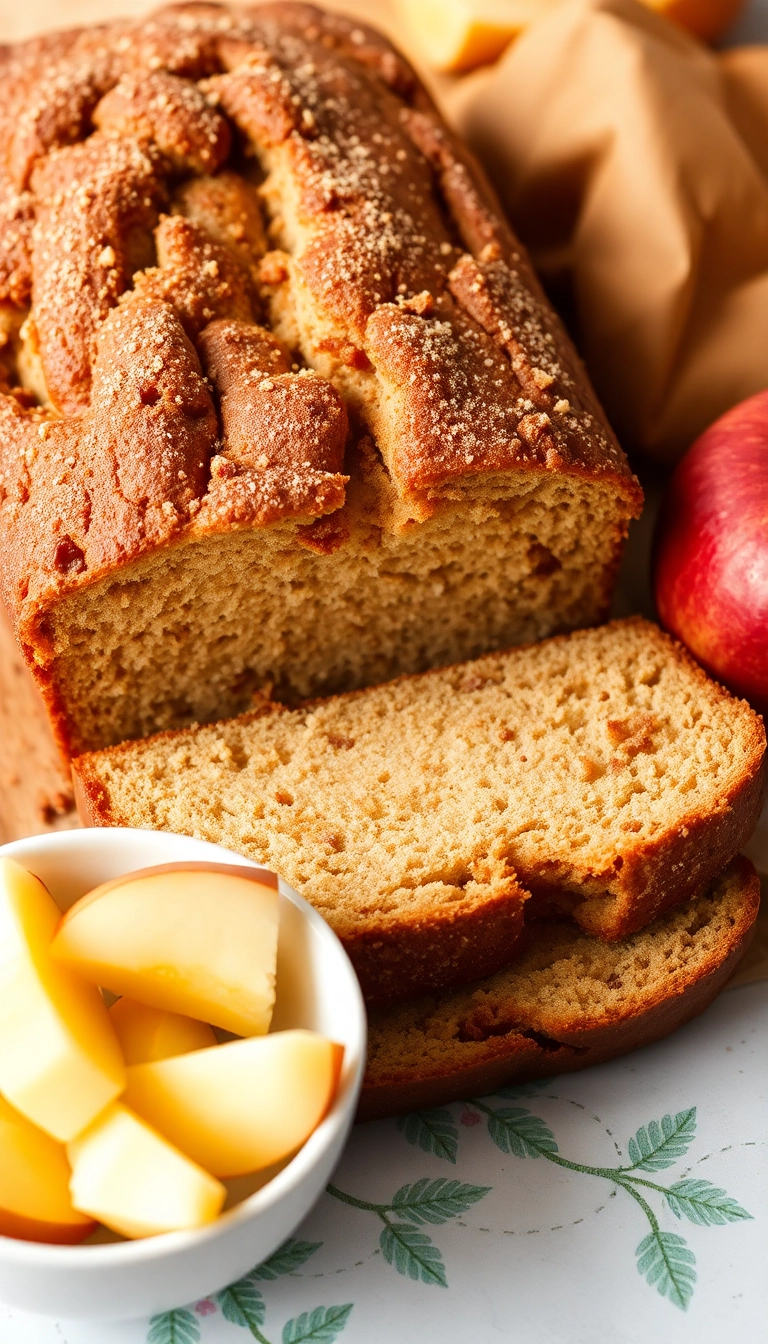 38 Fresh-Baked Bread Ideas That'll Make Your Kitchen Smell Divine! - 14. Apple Cinnamon Bread