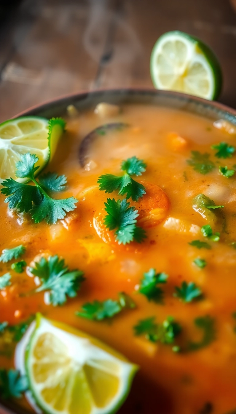 24 Hearty Winter Dinner Ideas That Will Make You Forget the Chill (Trust Us, #5 Is a Must-Try!) - 22. Thai Coconut Soup