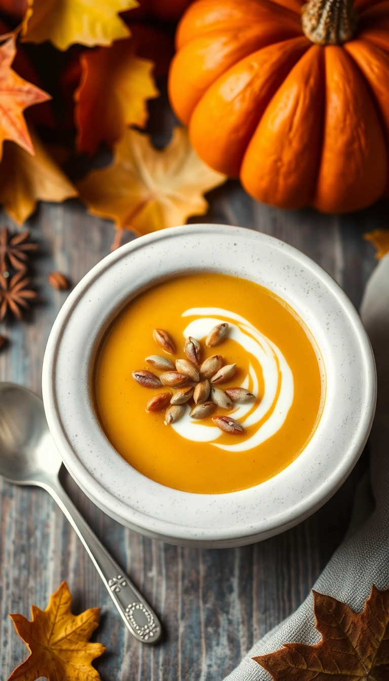 38 Soup Dinner Ideas That Will Warm Your Soul (You Won't Believe #17!) - 19. Pumpkin Soup