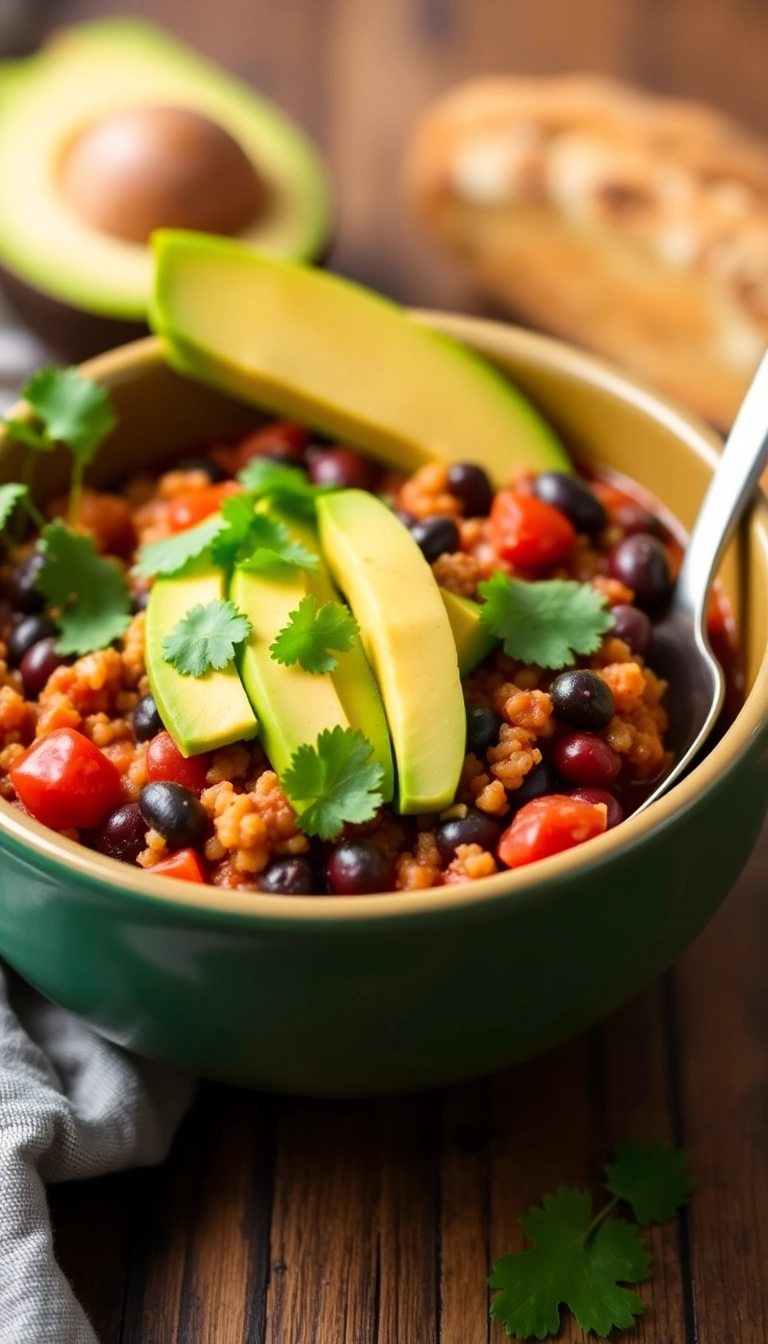 24 Hearty Winter Dinner Ideas That Will Make You Forget the Chill (Trust Us, #5 Is a Must-Try!) - 17. Quinoa and Black Bean Chili